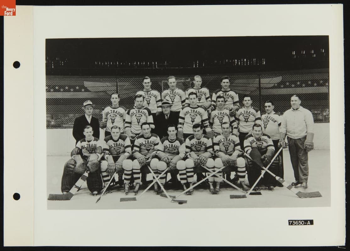 Holzbaugh Ford Hockey Team, April 24, 1940