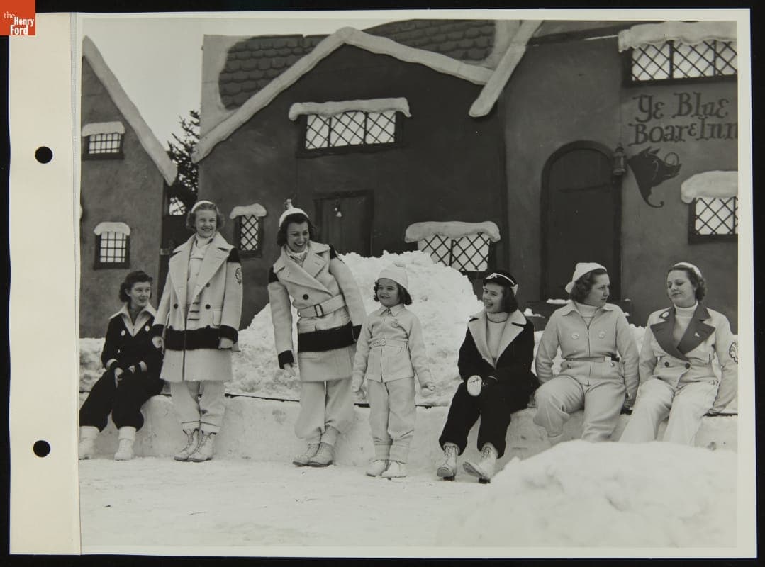 Winter Sports at Petoskey Winter Park, Petoskey, Michigan, February 1938