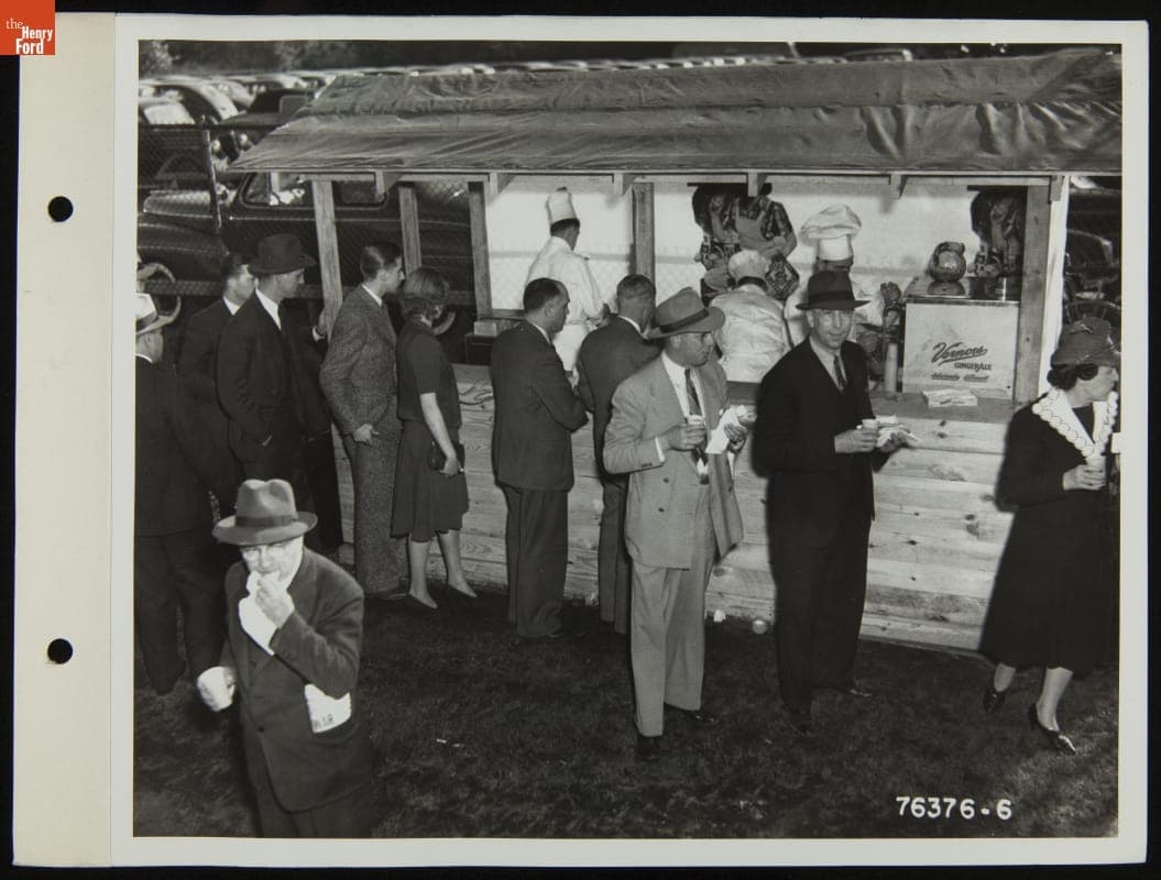 Concessions Stand, Ford Baseball Teams, 1941