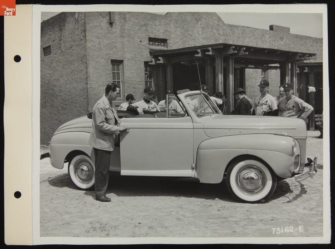 Detroit Tigers Arrive at Spring Training Camp in Lakeland, Florida, March 1941