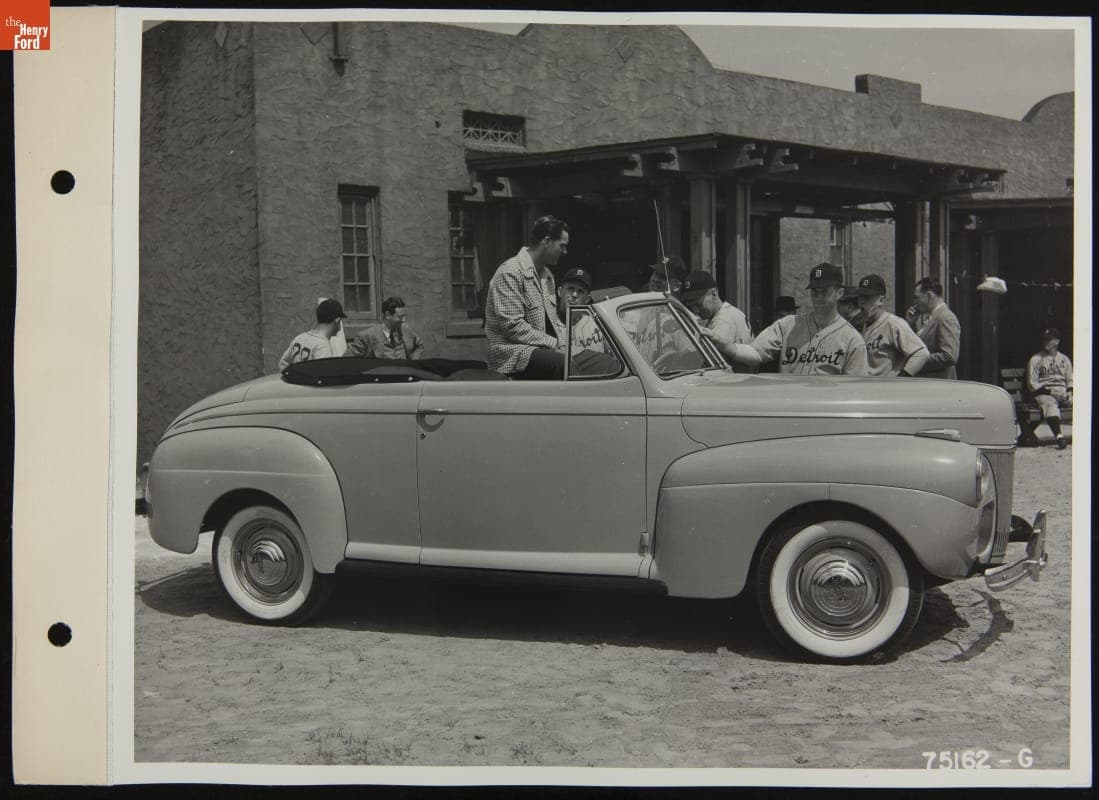 Detroit Tigers Arrive at Spring Training Camp, Lakeland, Florida, March 1941