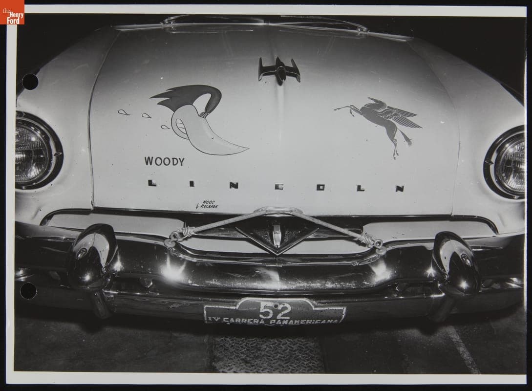 Lincoln Capri, Car #52 Driven in the 1953 Carrera Panamericana Race