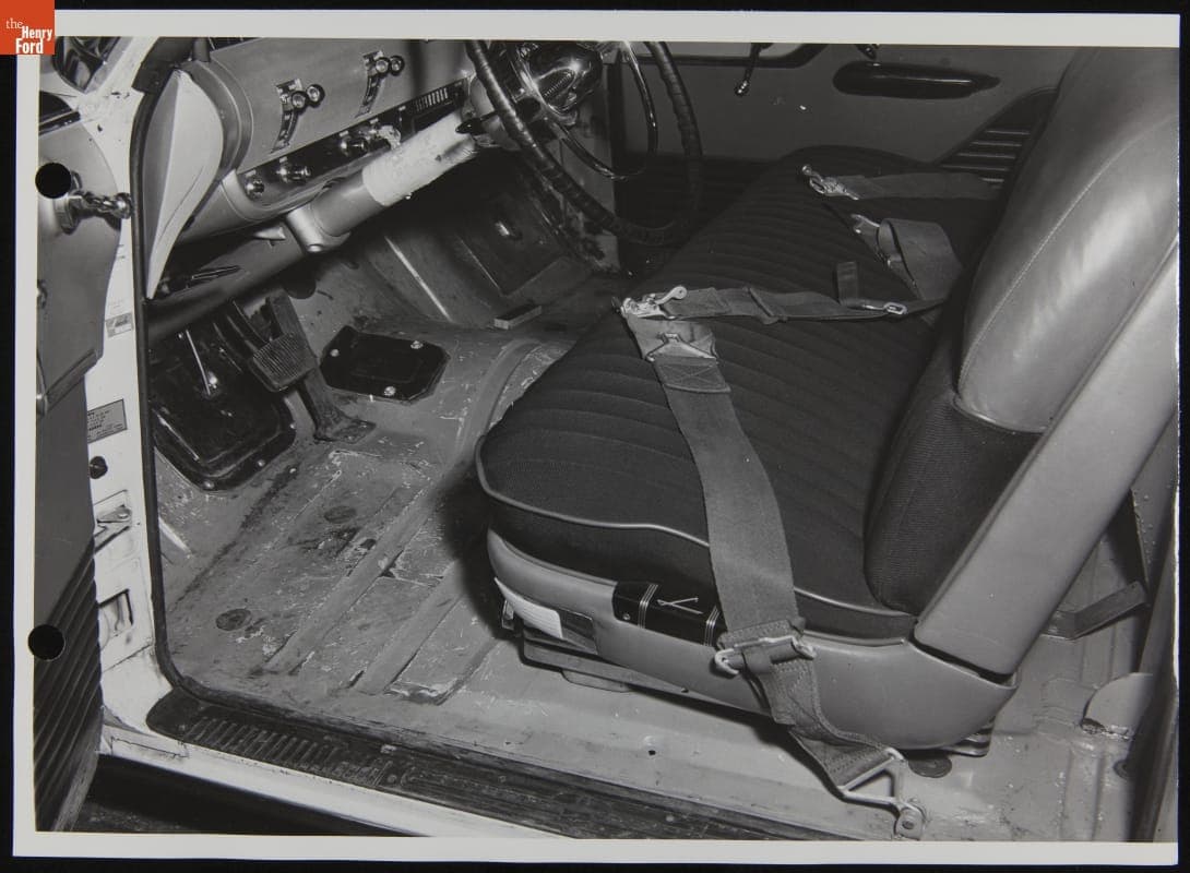Car Interior, Pan American Road Race Review, December 1953
