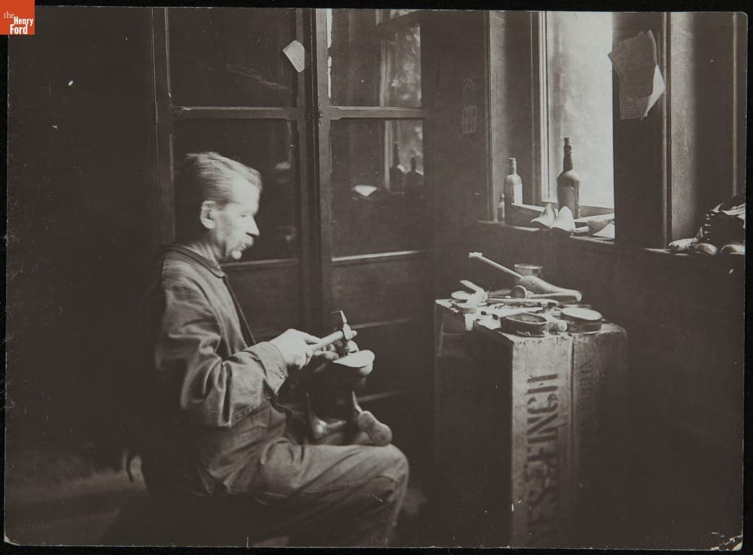 The Shoemaker, Oughtrington Hall, 1914-1918