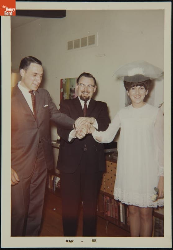 Rose Pecchia at Her Wedding in 1968