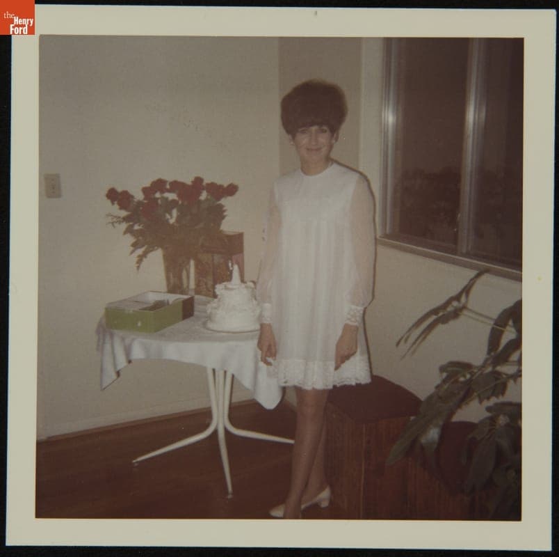 Rose Pecchia at Her Wedding in 1968