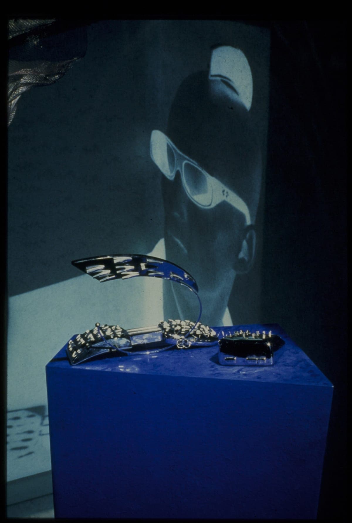Walking Office Wearable Computer Prototype on Display, circa 1984