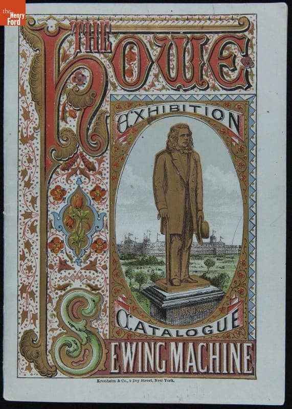 The Howe Exhibition Catalogue of Sewing Machines & Cases, circa 1876