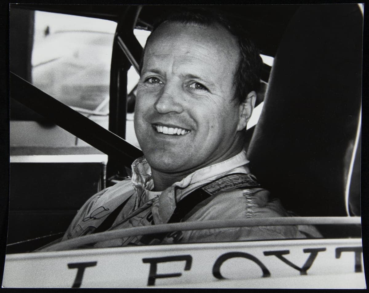 A.J. Foyt at the Motor Trend 500 in 1969