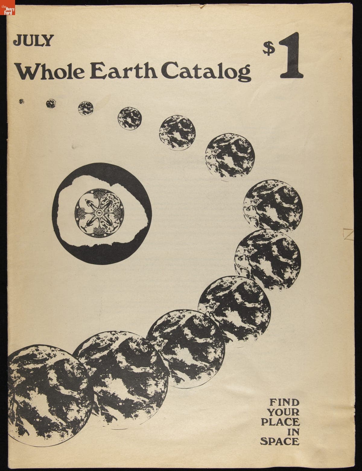 Whole Earth Catalog: Find Your Place in Space, July 1970