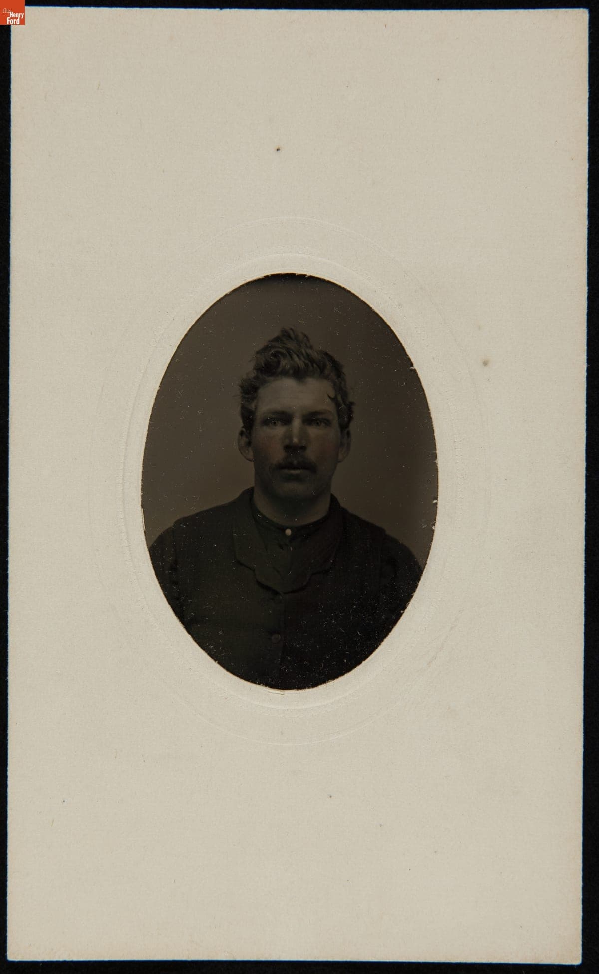 Young Man with a Mustache, 1860-1869