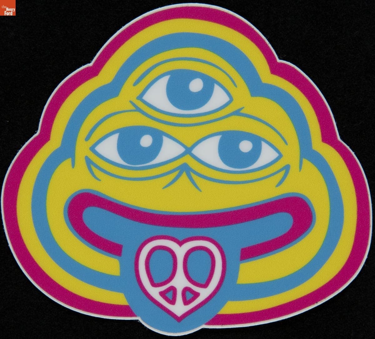 "Save Pepe" Peace Sticker, 2017