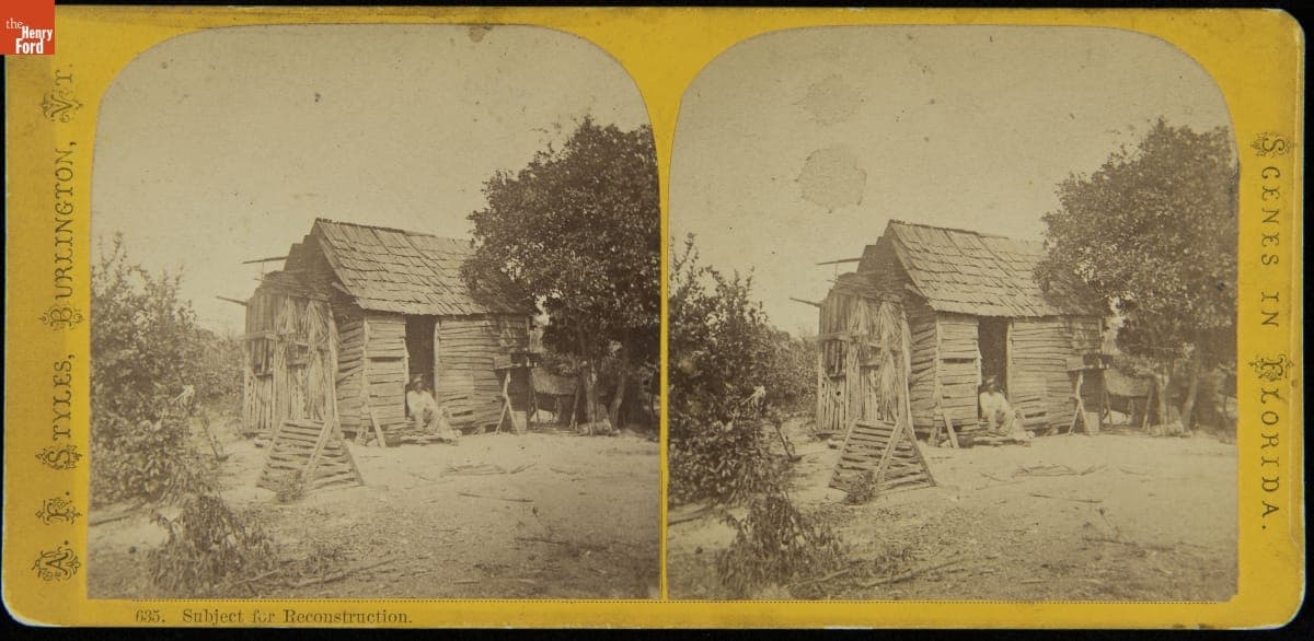 Subject for Reconstruction, 1866-1868