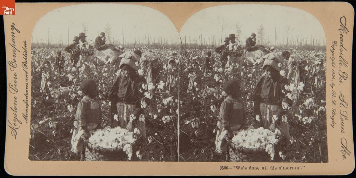 "We's done all dis s'mornin'," 1899