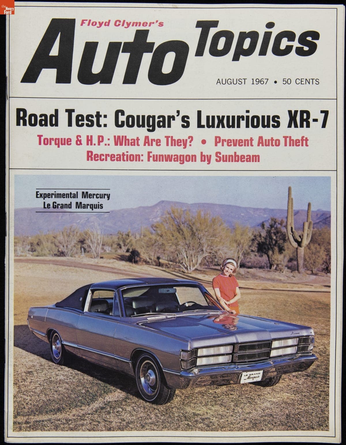 Floyd Clymer's Auto Topics, August 1967