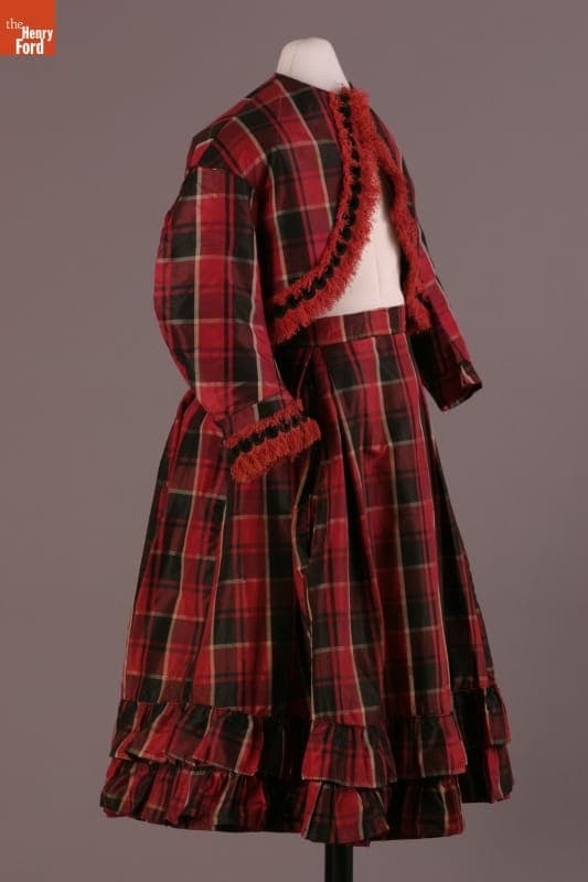 Girl's Outfit, circa 1870