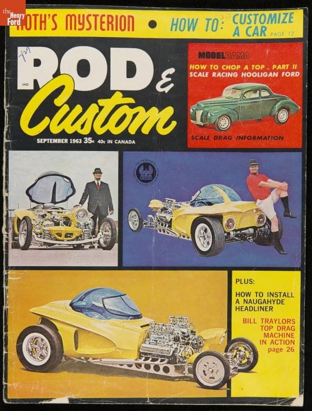 "Rod & Custom," September 1963