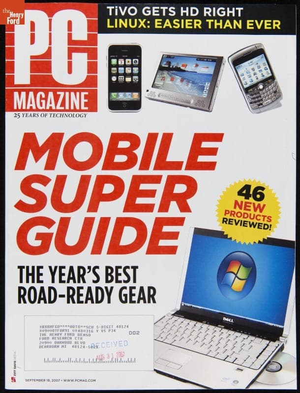 PC Magazine, Issue for September 18, 2007, "Mobile Super Guide"