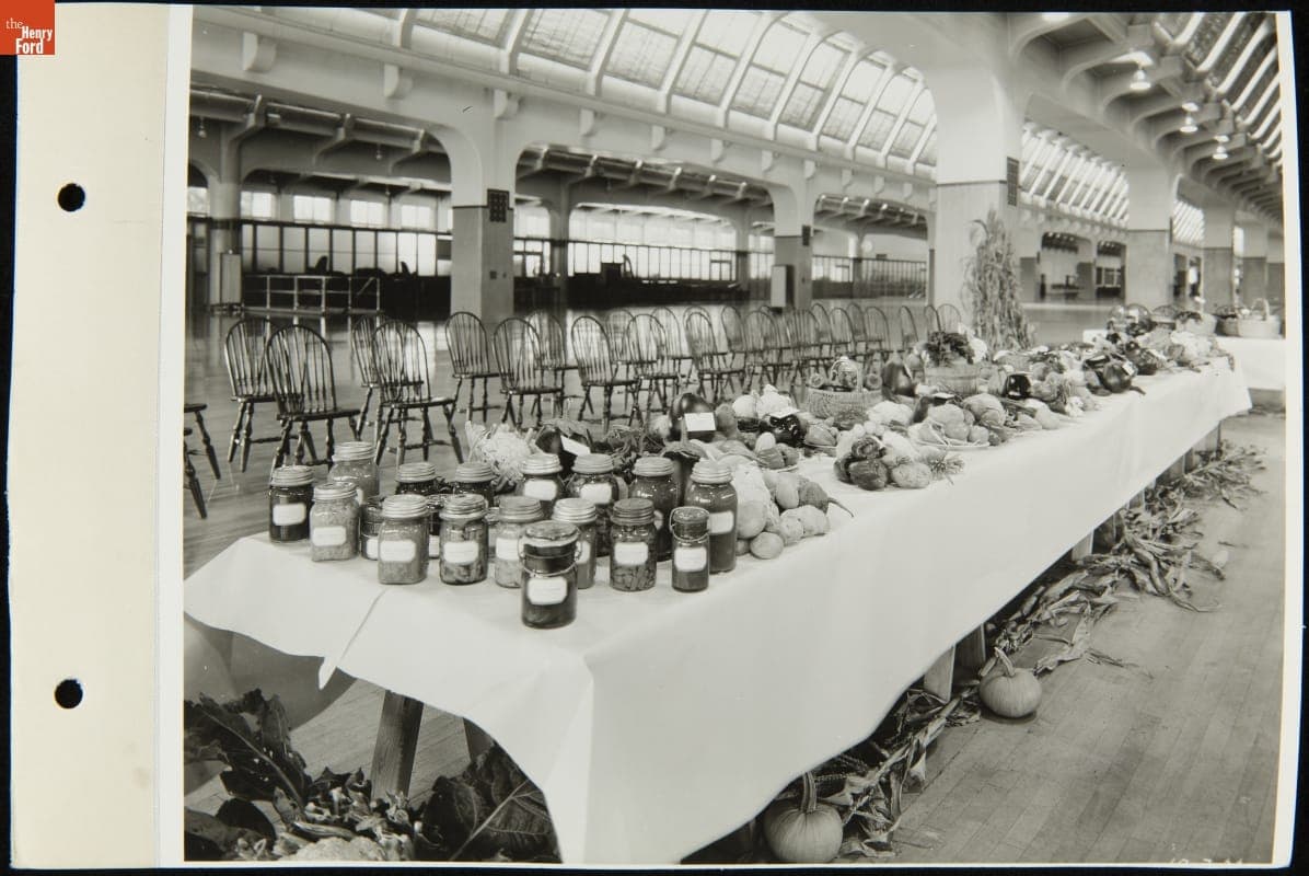 Edison Institute Schools Fall Festival in Henry Ford Museum, September 1933
