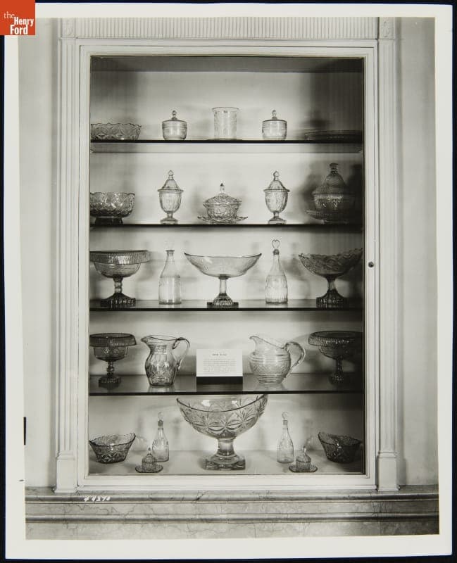 Irish Glass Display in Henry Ford Museum Promenade, March 1939