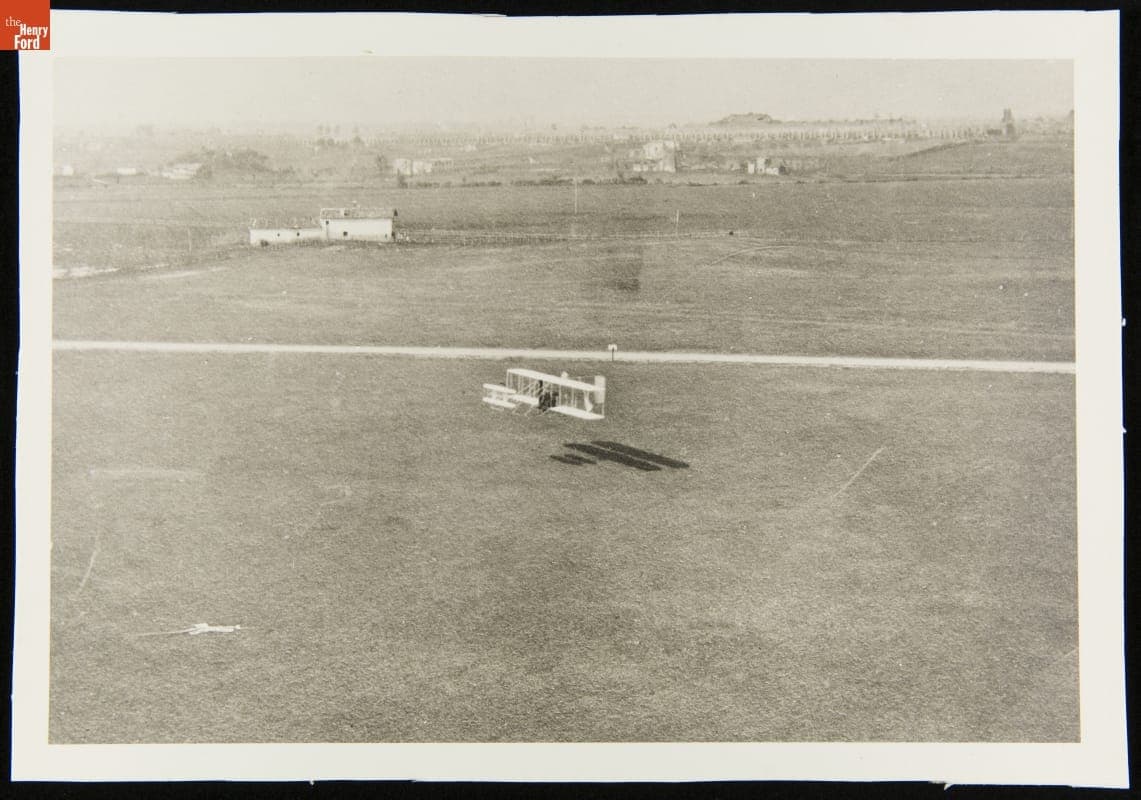 Wilbur Wright Flying at Centocelle, Italy, 1909