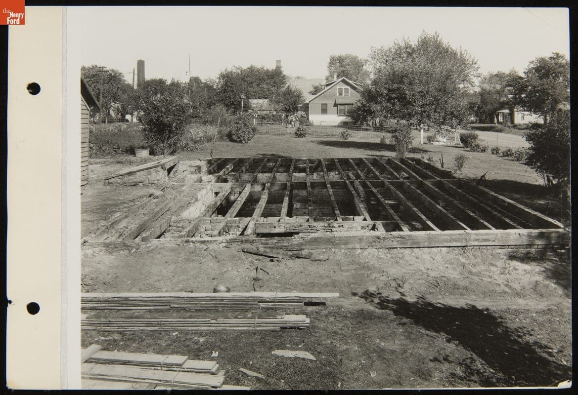 Logan County Courthouse Being Dismantled for Removal to Greenfield Village, September 1929