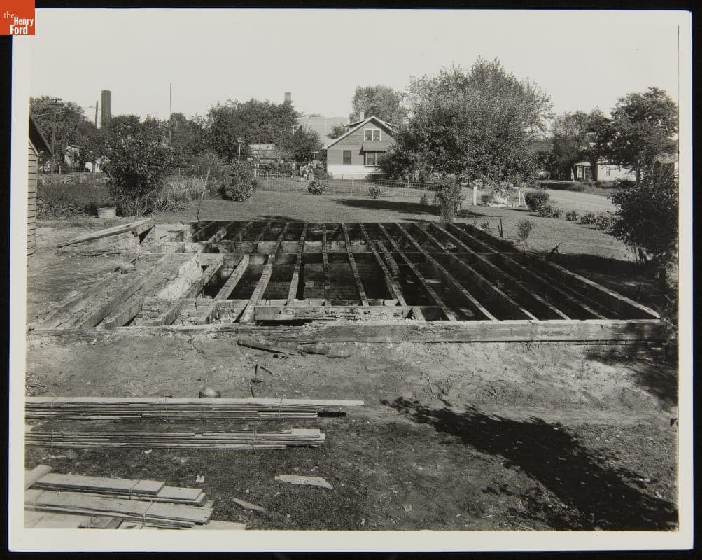 Logan County Courthouse Being Dismantled for Removal to Greenfield Village, September 1929