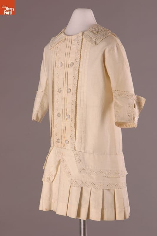 Girl's Dress, circa 1885