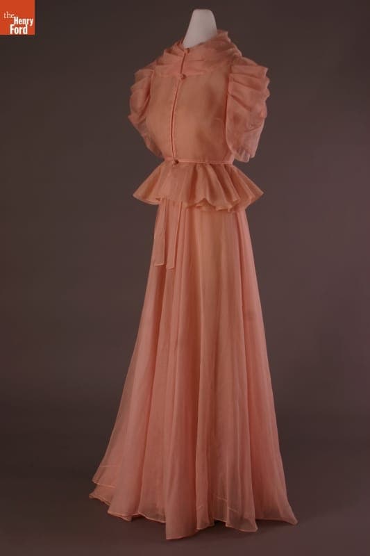Evening Dress and Jacket, Worn by Elizabeth Parke Firestone, 1937