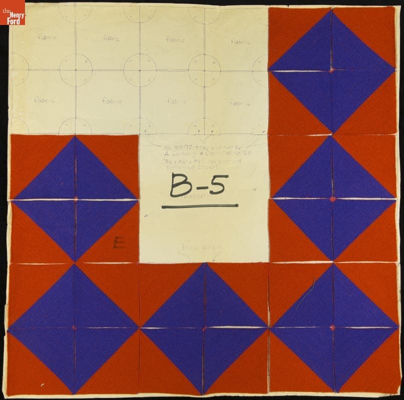 Mock-Up of Girard Mirror Design, 1960-1962