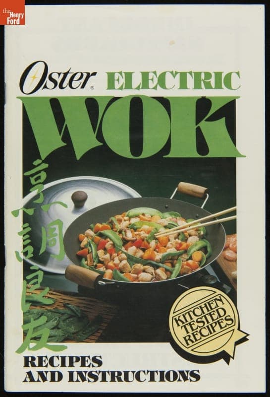 Oster Electric Wok, Recipes and Instructions, 1982