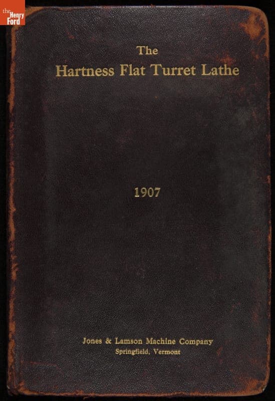"The Hartness Flat Turret Lathe Made in Two Sizes for Both Bar and Chuck Work," 1907