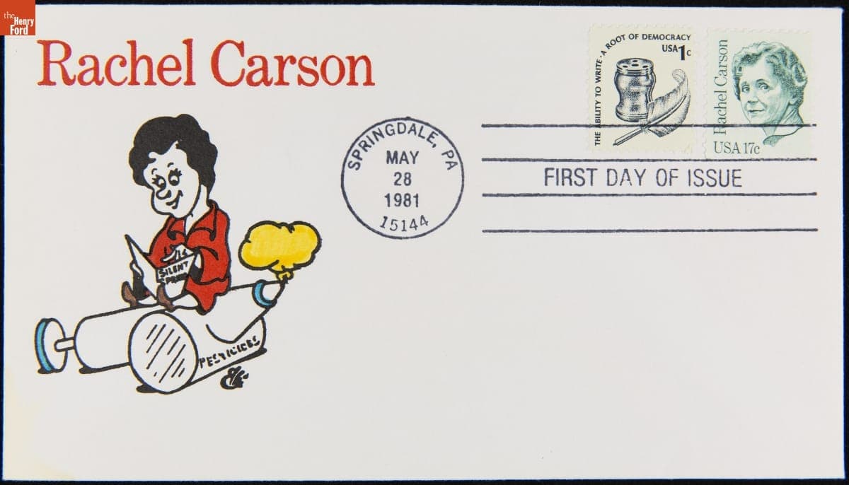 First Day Cover Honoring Rachel Carson, May 28, 1981