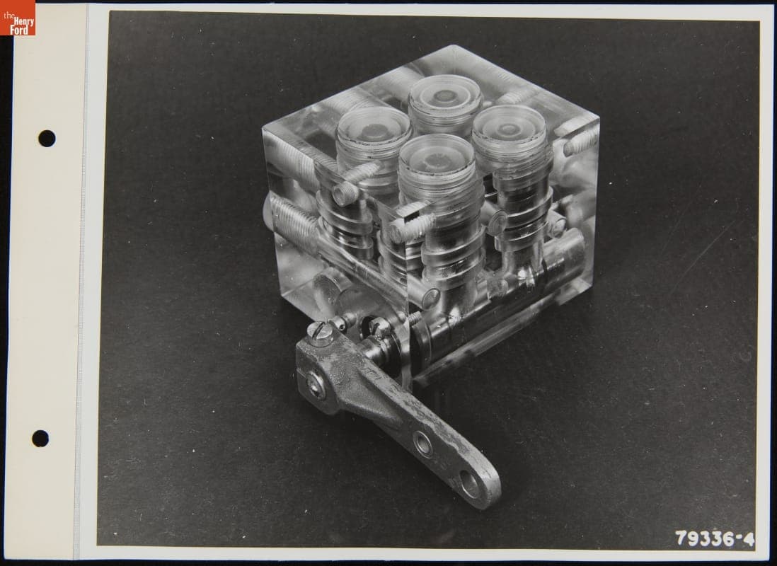 Plexiglas and Plastic Model Used at the Willow Run Bomber Plant, February 1944