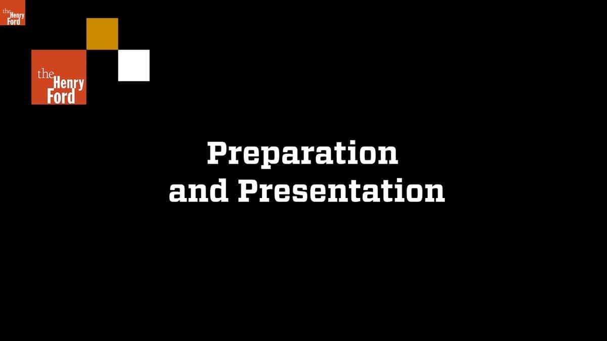 "Preparation and Presentation," Clip from Interview with Alice Waters, March 10, 2015