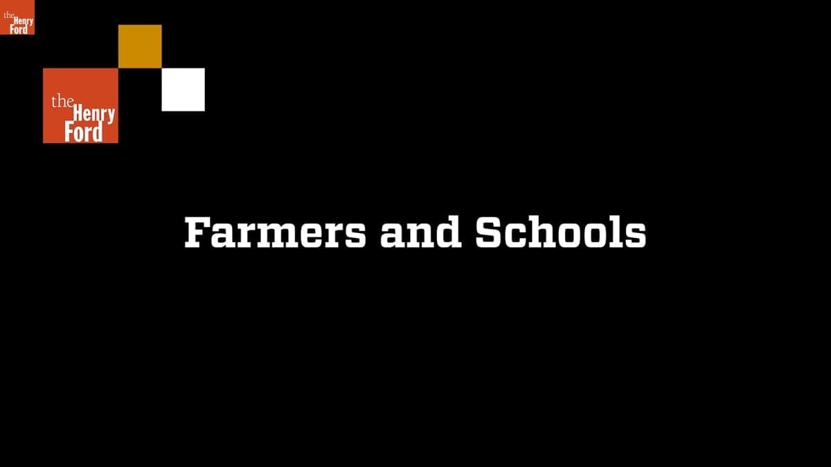 "Farmers and Schools," Clip from Interview with Alice Waters, March 10, 2015