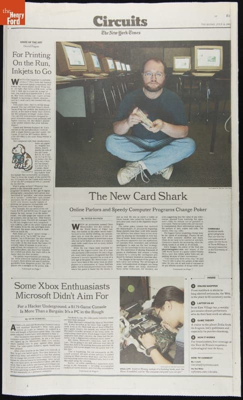 The New York Times, "Some Xbox Enthusiasts Microsoft Didn't Aim For," July 10, 2003