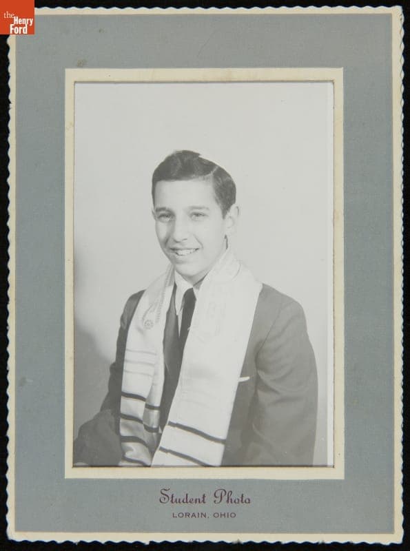 Bar Mitzvah Portrait of Irwin David Rosenstein, 1965