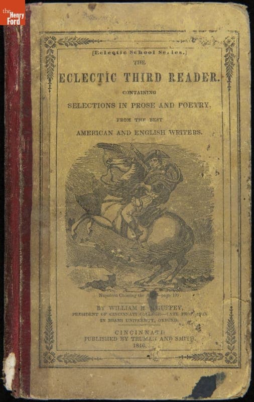 Textbook, "Revised and Improved Eclectic Third Reader," 1841