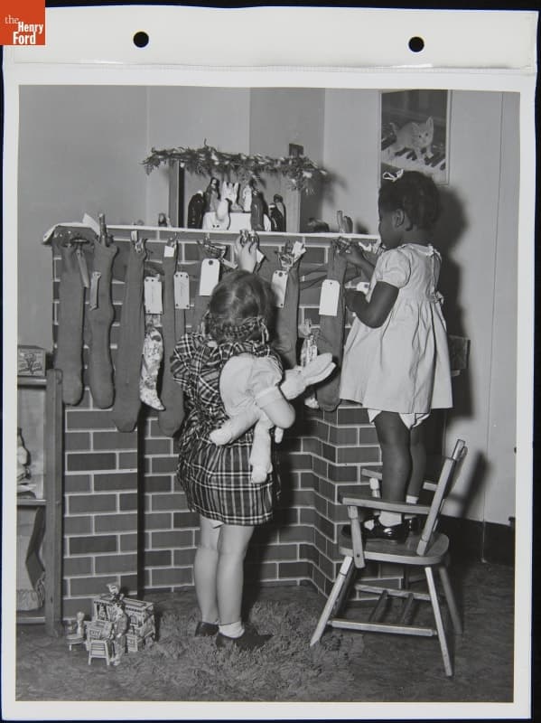 Children's Christmas Day Celebration, Henry Ford Hospital, December 25, 1946