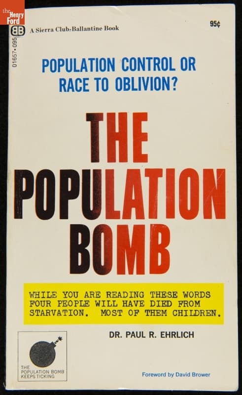 "The Population Bomb," 1968