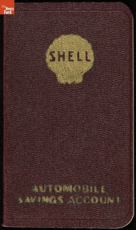 Promotional Giveaway, Shell Automobile Savings Account Notebook, circa 1934