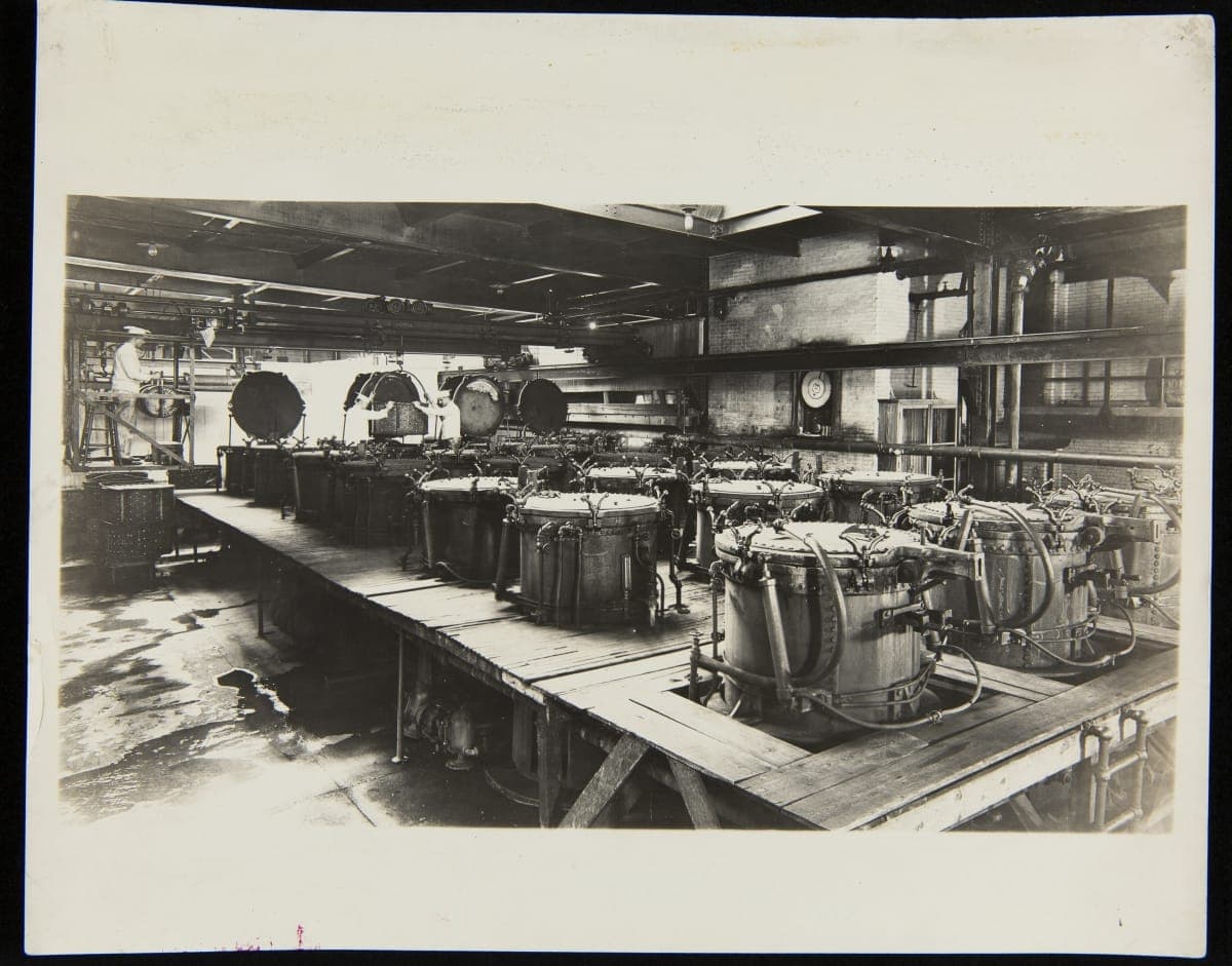 Sterilizers inside Main Plant, H. J. Heinz Company, Pittsburgh, Pennsylvania