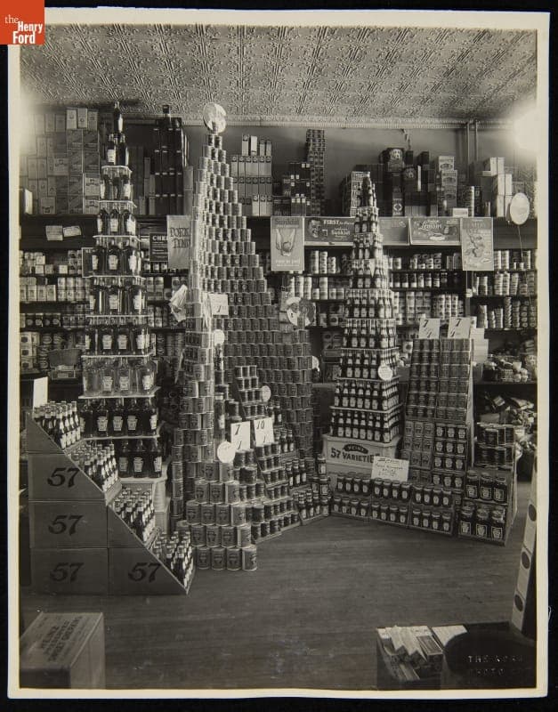 Kenner Grocery Store Display of Heinz Products, Toledo, Ohio, circa 1930