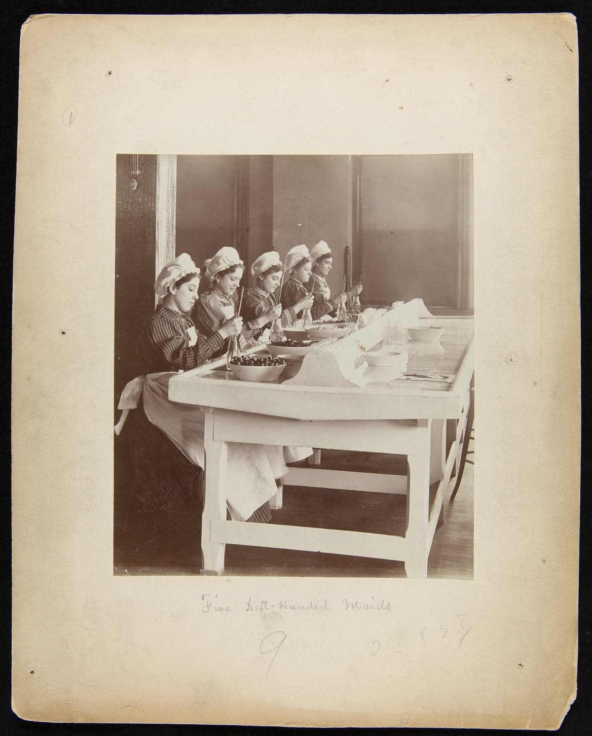 Employees Filling Bottles, H. J. Heinz Company Main Plant, Pittsburgh, Pennsylvania, circa 1900