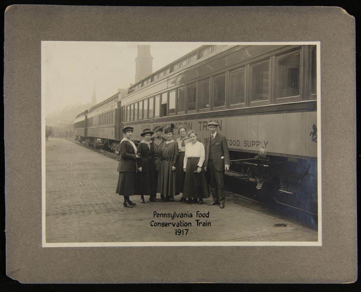 Food Conservation Train, Pennsylvania, October 1917