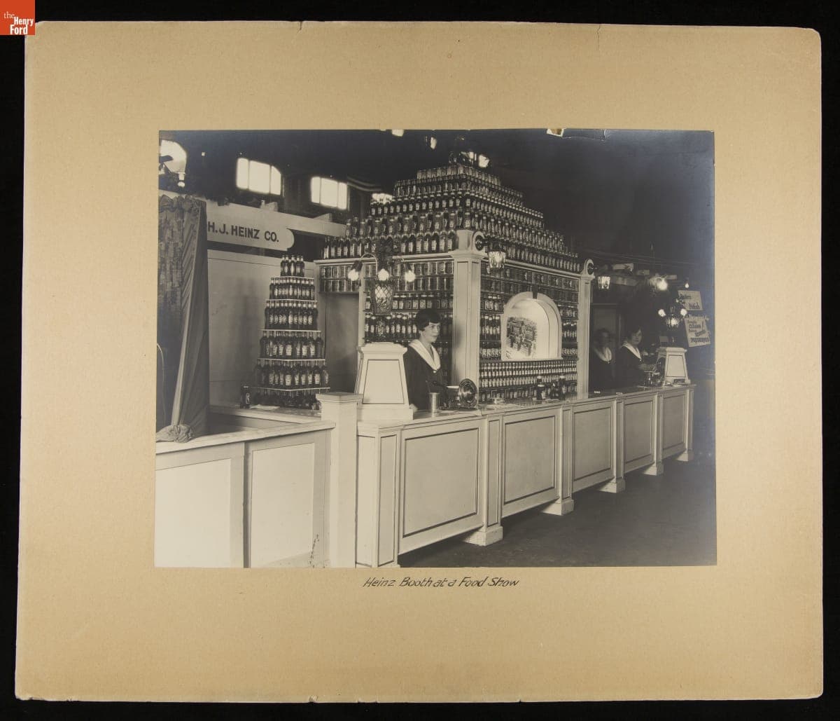 Heinz Booth at a Food Show, circa 1925