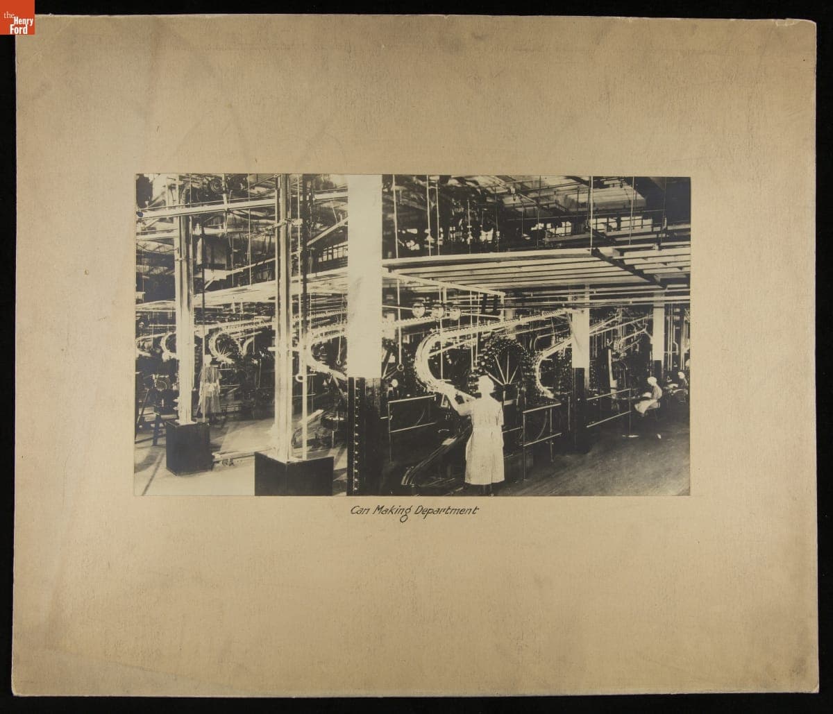Employees in Can Making Department at Heinz Main Plant in Pittsburgh, Pennsylvania, circa 1920