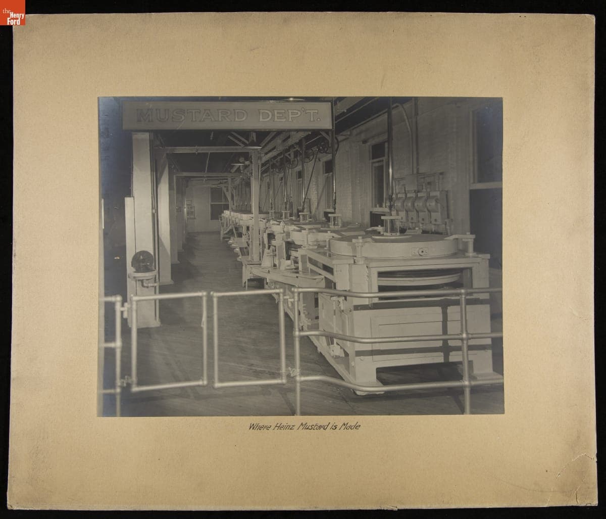 Mustard Department at Heinz Main Plant in Pittsburgh, Pennsylvania, circa 1920