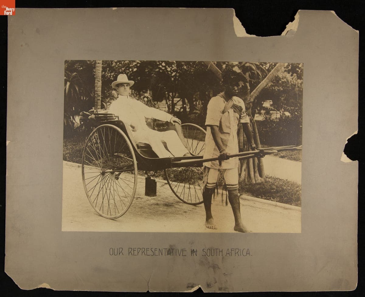 H. J. Heinz Representative in South Africa, circa 1915